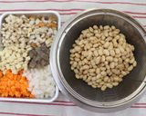 【みつば会・郷土食】じゃり豆作り方2写真