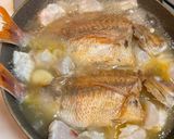 釣って来た花鯛のアクアパッツァ作り方4写真