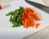 今夜の夕飯に野菜の簡単炒め作り方1写真