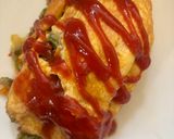 ひき肉と野菜のオムレツ😋作り方8写真