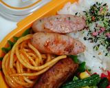 ケチャップ少なめ♪赤いスパゲッティ作り方5写真
