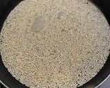 大量キヌアときのこのサラダ作り方1写真