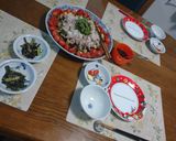 茄子と豚肉と青紫蘇の冷しゃぶを梅ポン酢で作り方18写真