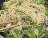 舞茸＊キャベツ＊コンビーフのパスタ♪作り方5写真