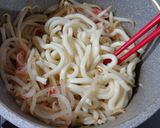 シンプルな焼きうどん作り方3写真