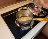 彼氏が作る『カニカマと鶏肉の白だし雑炊』作り方1写真