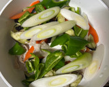野菜とお肉と厚揚げの味噌炒め作り方8写真