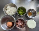 アスパラベーコン炒飯作り方3写真