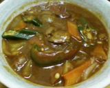 丼レンチン簡単！夏野菜カレー作り方4写真