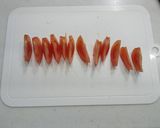 トマトとレタスの中華風スープ作り方1写真