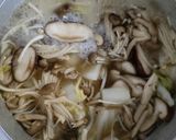 具沢山！白菜と えのき 椎茸 しめじの中華スープ作り方6写真