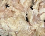 マヨ味ささみと法蓮草、しめじのコク旨炒め作り方5写真