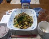 焼きそばソースで！簡単にも！野菜炒め弁当作り方51写真