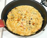 ナス変身！なすとベーコンの旨チーズチヂミ作り方4写真