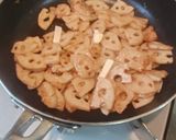 れんこんの味噌バターきんぴら作り方6写真