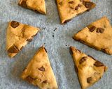 スタバ風米粉チョコチャンクスコーン🍫作り方4写真