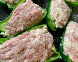 おつまみに◎！ピーマンの肉詰め作り方4写真