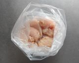 簡単節約☆鶏胸肉でコク旨照り焼きチキン。作り方3写真