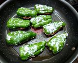 超簡単!ピーマンの肉詰め!!作り方5写真