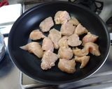 わさび醤油ニンニクのむね肉ソテー☆酒でしっとり作り方3写真