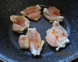 骨付き肉の味ぽん炒め😋作り方1写真