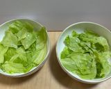 野菜たっぷり、もぐもぐサラダ作り方1写真