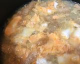 削り節味噌汁●きざみ揚げ＆玉子とじ作り方1写真
