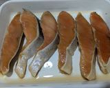 鮭の照り焼き　作り方1写真