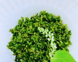 茗荷とシソの実のぶっかけご飯　秋晴れ♪作り方2写真
