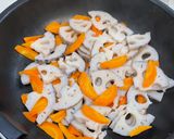 簡単✳︎蓮根の甘酢きんぴら作り方4写真
