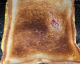 オムレツとレタスの焼きサンドイッチ！作り方8写真