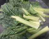 ターサイ丸ごと　キノコあんかけ作り方1写真