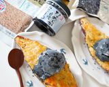 丸ごと芋のスイートポテト 黒ごまアイスのせ作り方12写真