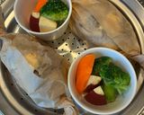 おかんレシピ𓀤𓀣蒸し料理~鮭と根野菜作り方5写真