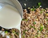 おせち煮物リメイク♪アツアツ重ねグラタン作り方2写真