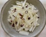 大根のラーパーツァイ風(中華風甘酢漬け)作り方2写真