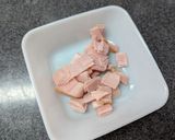 【裏技】包丁を使わずハムを細かく刻む方法作り方6写真
