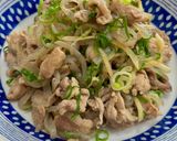 豚肉と糸こんのネギまぶしdeしぐれ煮風♪作り方5写真