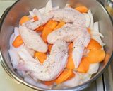 鶏手羽先と玉ねぎの無水カレー作り方4写真
