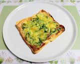 簡単今夜の夕飯居酒屋葱油揚生ハムピザ副菜作り方5写真