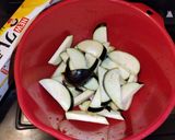 超簡単茄子ミートソースドリア作り方1写真