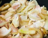 海苔たま豆腐のあまから親子炒め作り方1写真