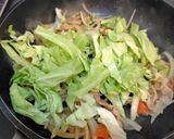 バター醤油の簡単焼きうどん作り方4写真