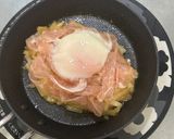 山芋と生ハムの温玉ユッケ風作り方5写真