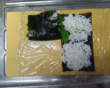 今日のお弁当(2025)☆おにぎらず弁当作り方3写真