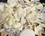 キャベツ入り豚コマの生姜焼き作り方4写真