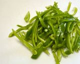 ふわふわ卵入り豚肉とピーマンの細切り炒め作り方1写真