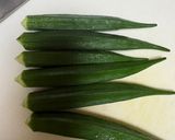おくらの冷たいお汁作り方1写真