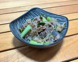 揚げ茄子と春雨の炒め物作り方8写真