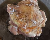鶏もも肉ときのこのパエリア〜レモン添え作り方3写真